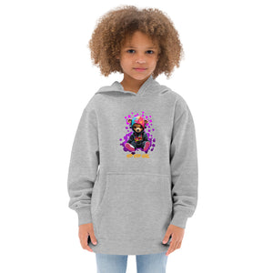 Girls Graphic fleece hoodie