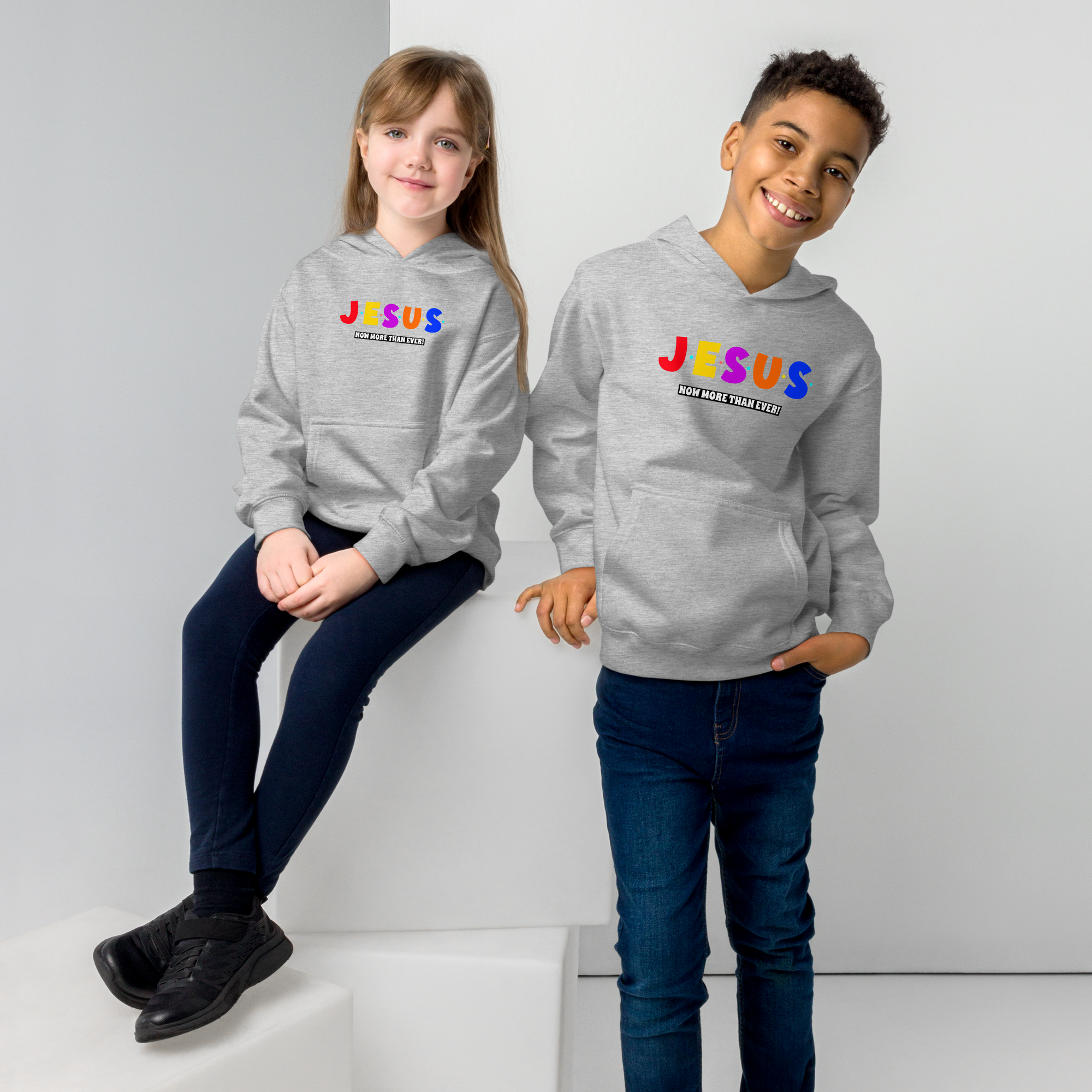 Boys and Girls fleece hoodie