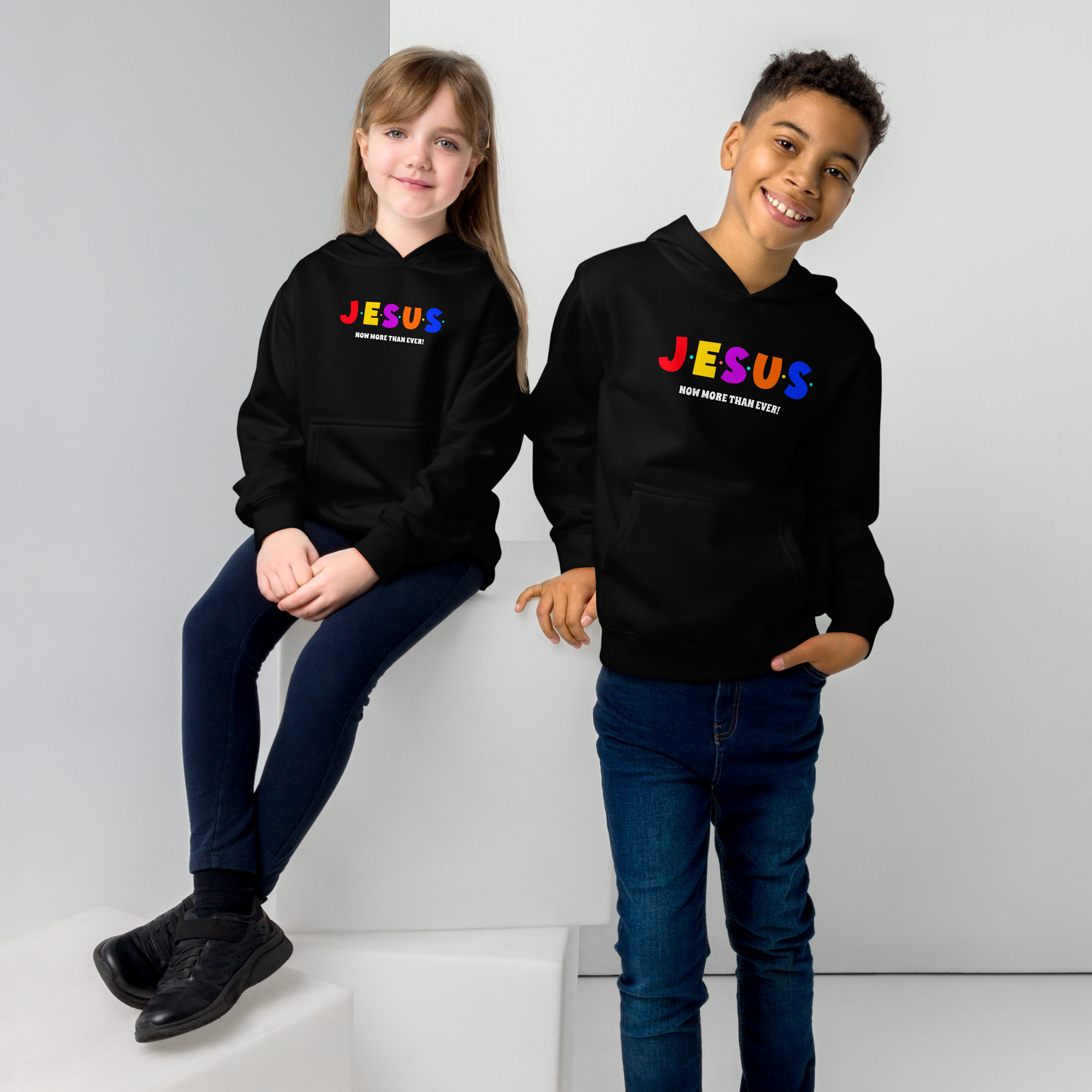 Boys and Girls fleece hoodie