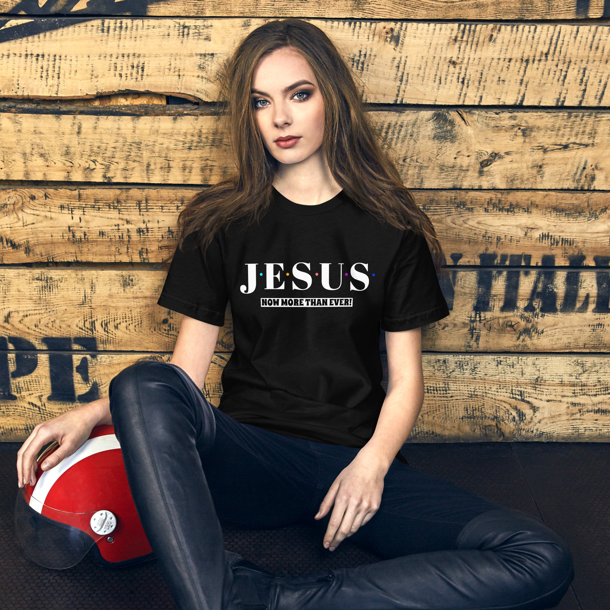 Women's Graphic Design T-Shirt  (JESUS NOW MORE THAN EVER!)