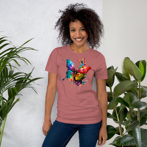 Women's Graphic Designs t-shirt (Butterfly)