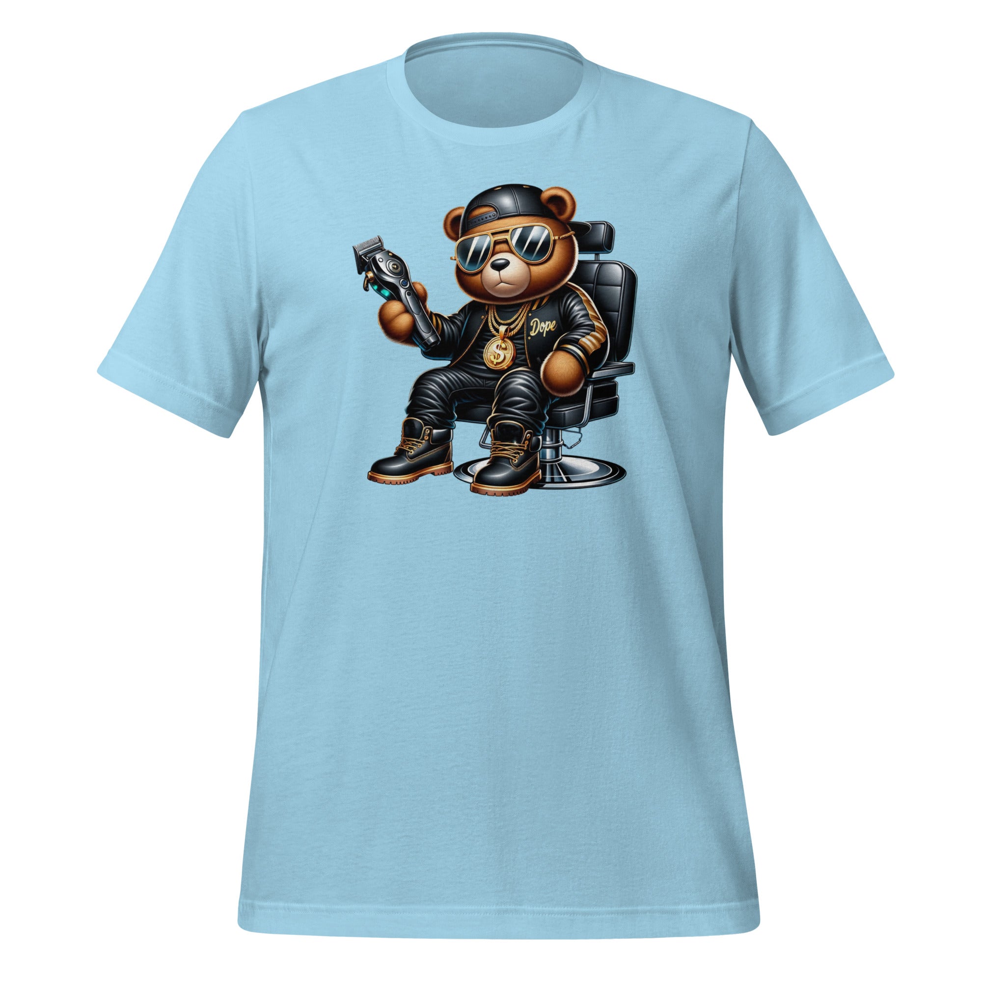 Men's Graphic Short-sleeve t-shirt (barber-bear brown)