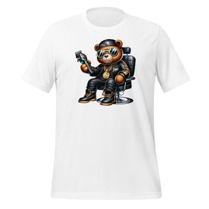 Men's Graphic Short-sleeve t-shirt (barber-bear brown)