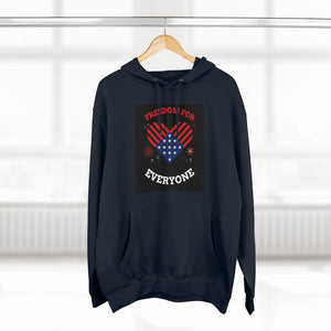 Men's Premium Pullover Hoodie / Freedom for Everyone