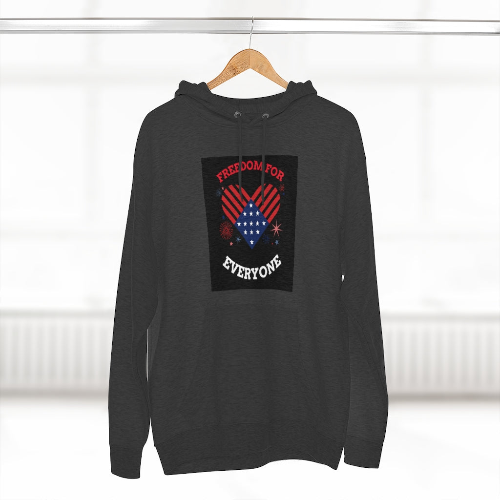 Men's Premium Pullover Hoodie / Freedom for Everyone