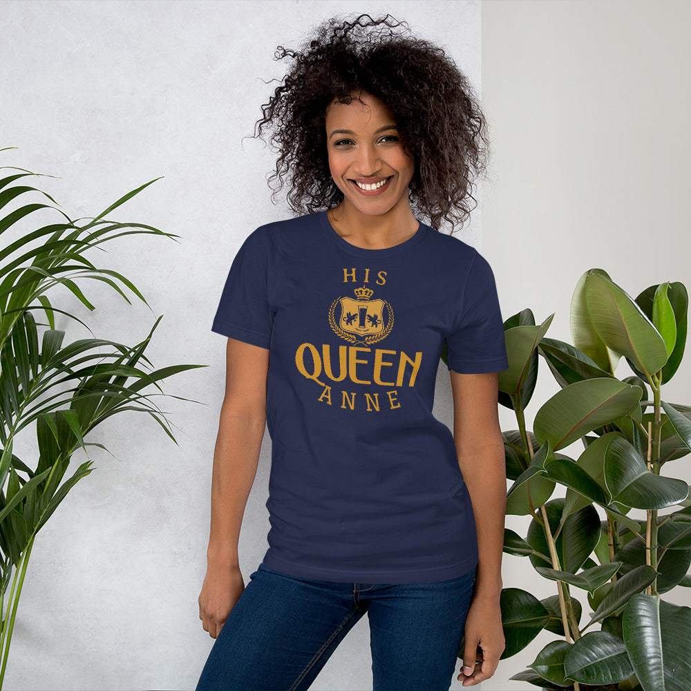 Women's Graphic T-Shirt / His Queen { Add Your Name }