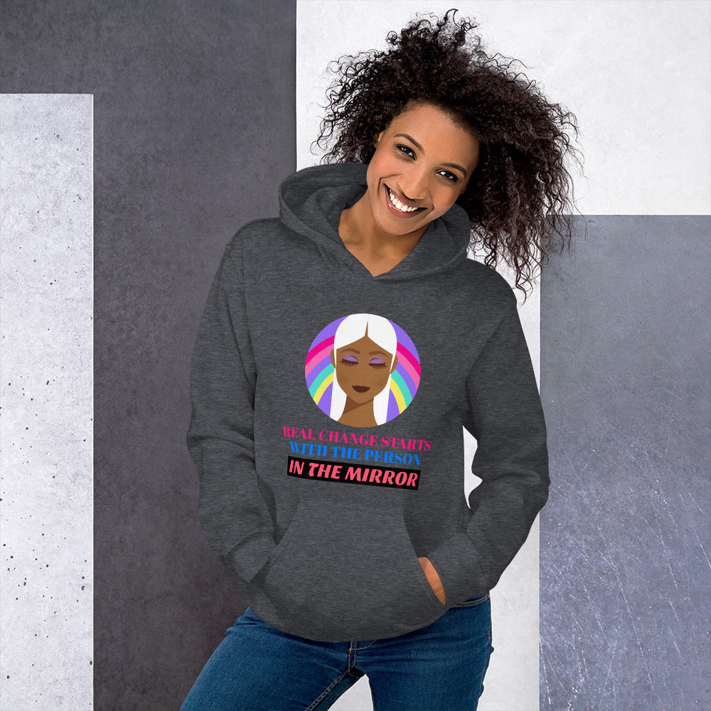 Women's Pull Over Hoodie / Real Change