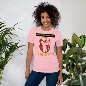 Women's Graphic T-Shirt / Equal Rights & Justice For All