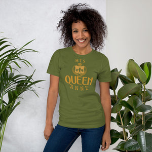 Women's Graphic T-Shirt / His Queen { Add Your Name }