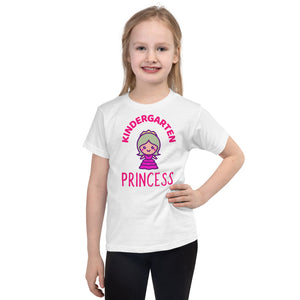 Girls Short sleeve t-shirt / Kindergarten Princess