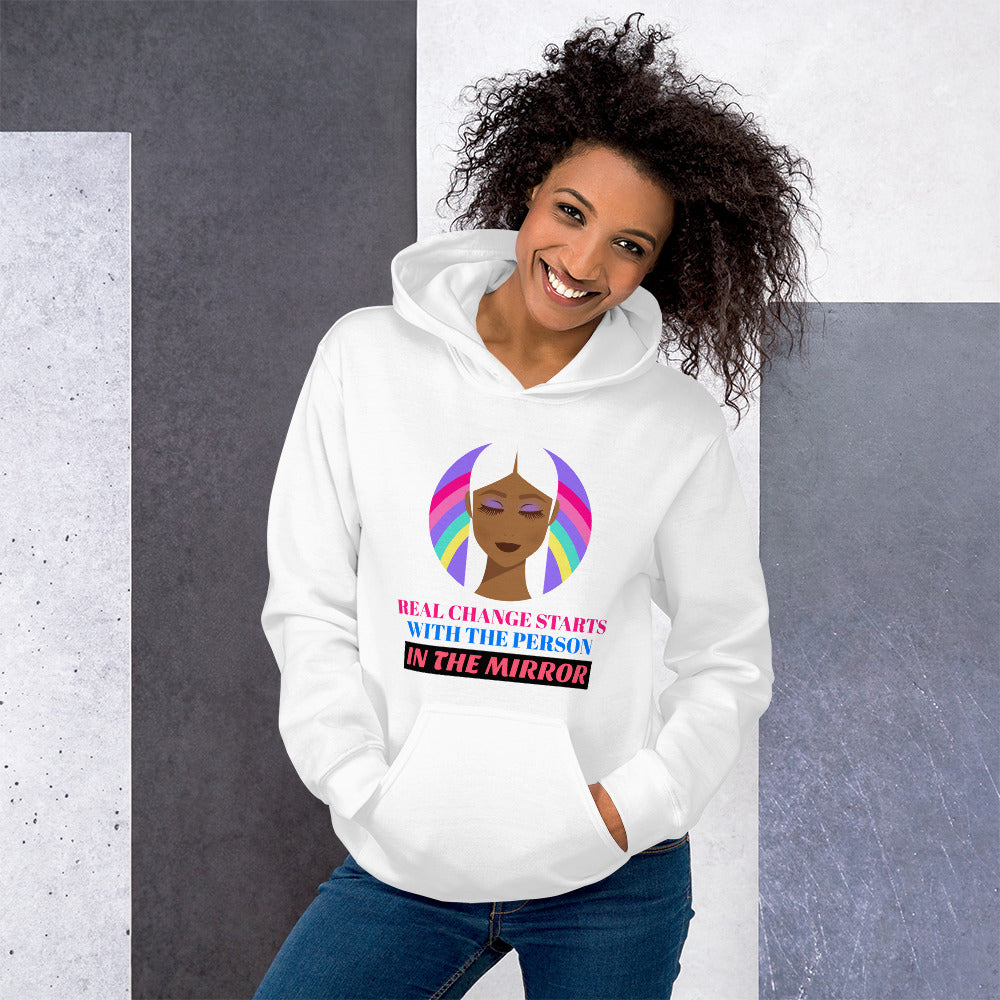 Women's Pull Over Hoodie / Real Change