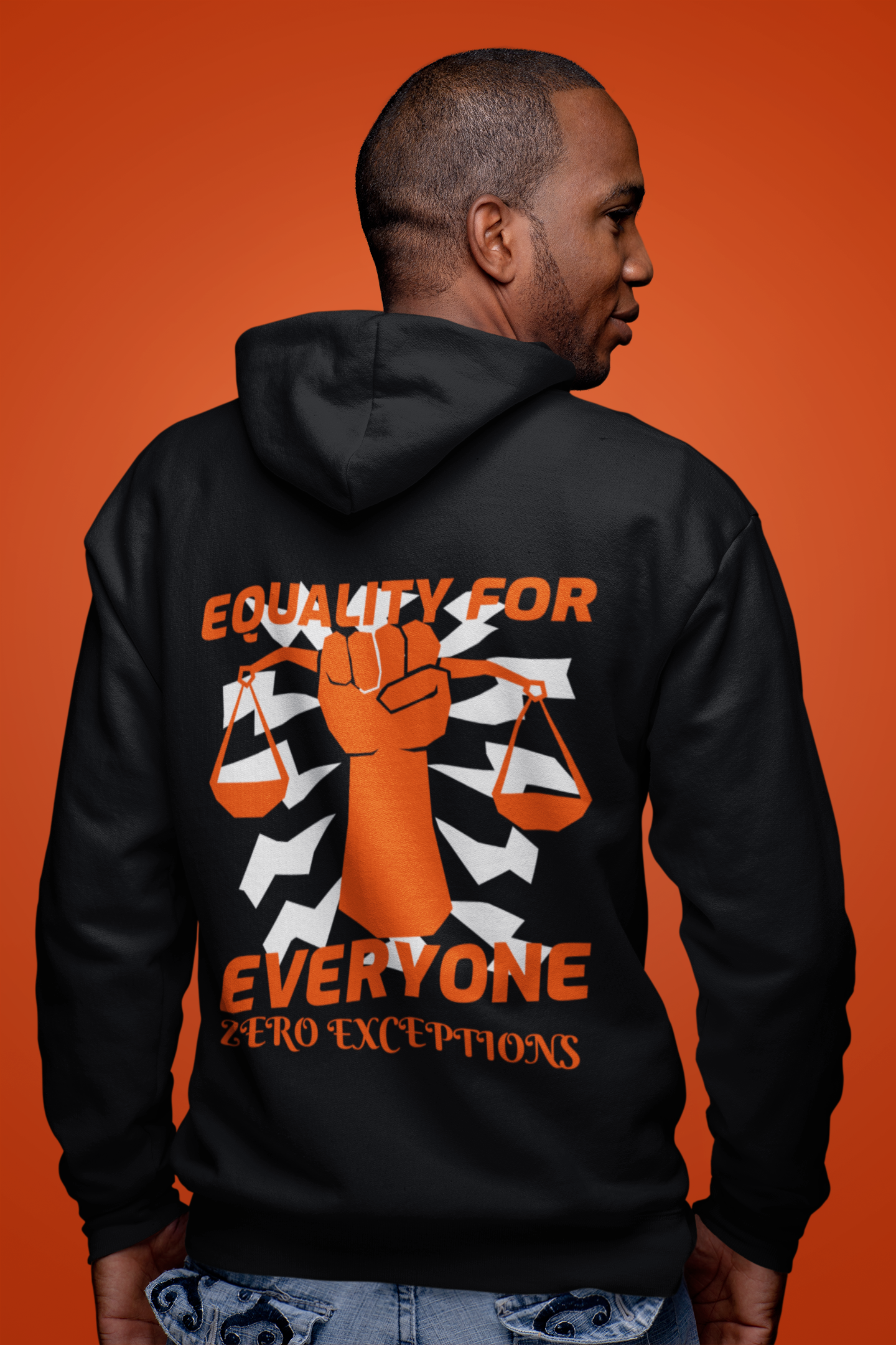 Men's zip hoodie / Equality For Everyone