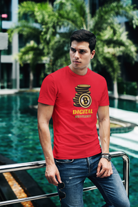 Men's Short-Sleeve graphic T-Shirt / Digital Money