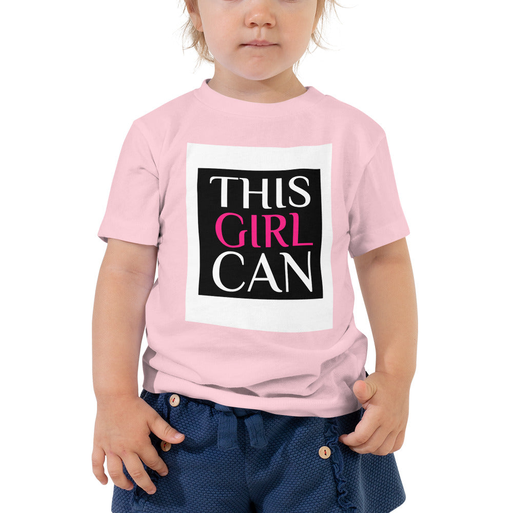 Toddler Short Sleeve Tee / This Girl Can