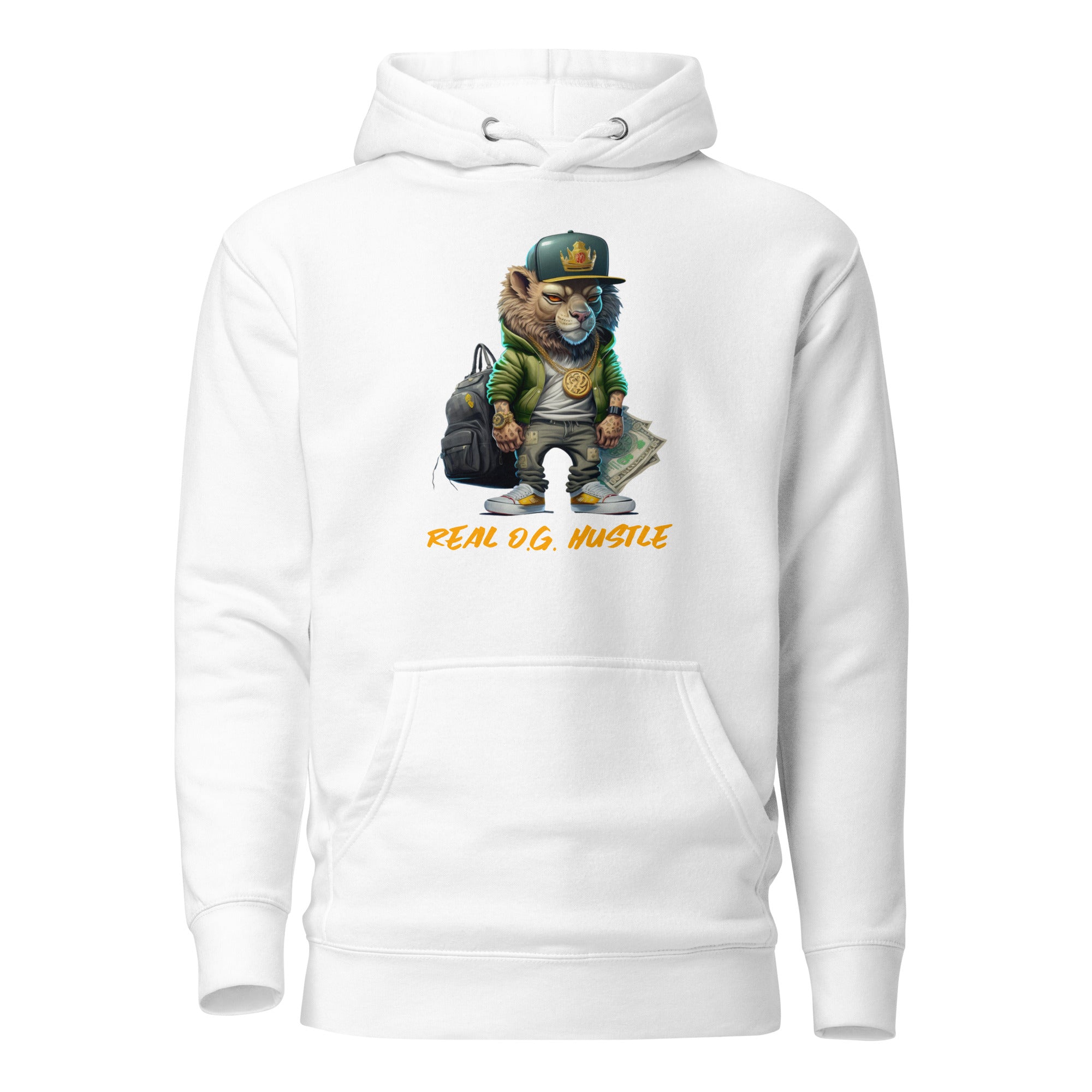 Men's Graphic Hoodie "REAL O.G. HUSTLE"