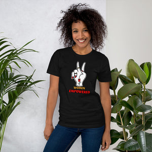 Women's Short-Sleeve graphic T-Shirt / Women Empowered