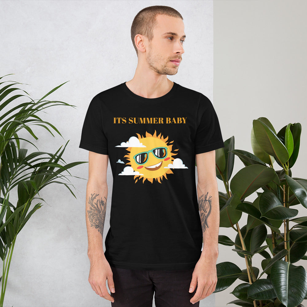 Men's Graphic Short-Sleeve T-Shirt / Its Summer Baby