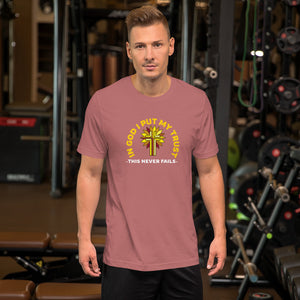 Men's Short-Sleeve T-Shirt / In God I Put My Trust