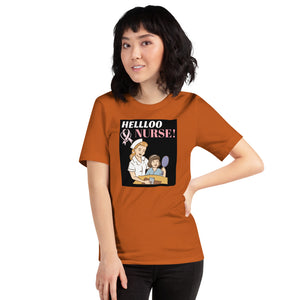 Women's graphic Short-Sleeve T-Shirt / Hellloo Nurse