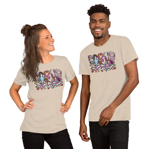 Unisex graphic design t-shirt