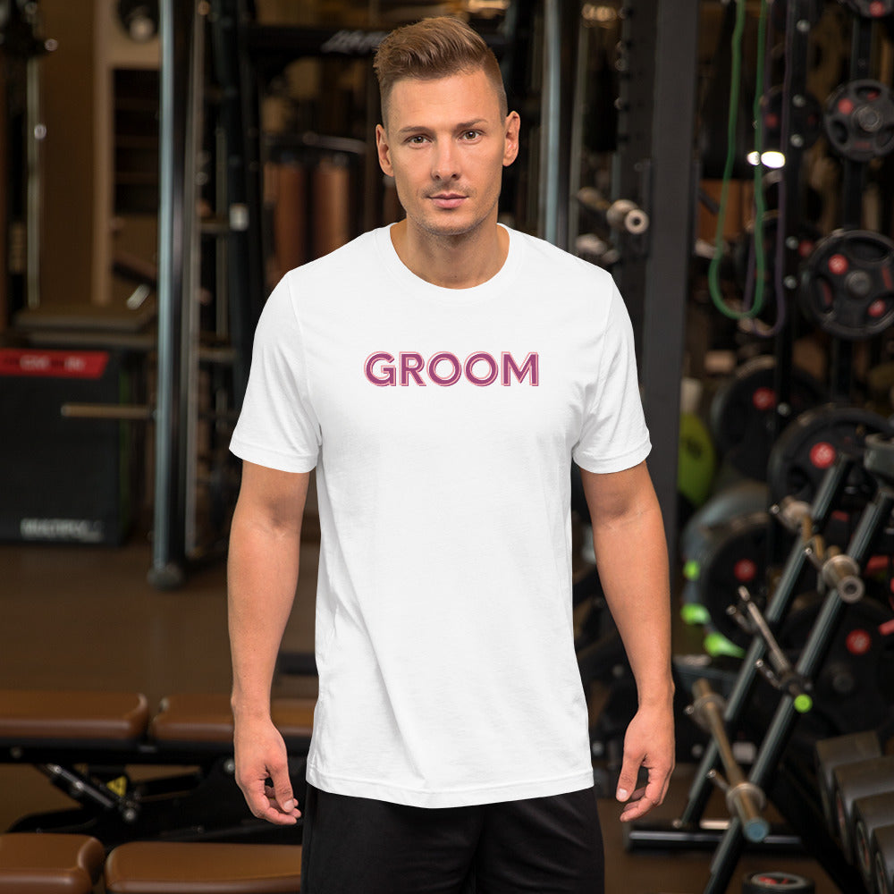 Men's graphic t-shirt GROOM