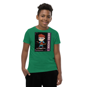 Boys Graphic Short Sleeve T-Shirt / Hero Mode