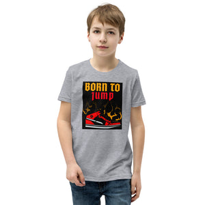 Youth Short Sleeve T-Shirt / Born To Jump