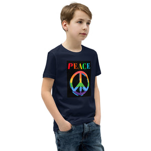 Kids Short Sleeve T-Shirt/PEACE