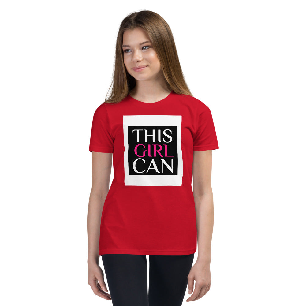 Youth Short Sleeve T-Shirt / This Girl Can
